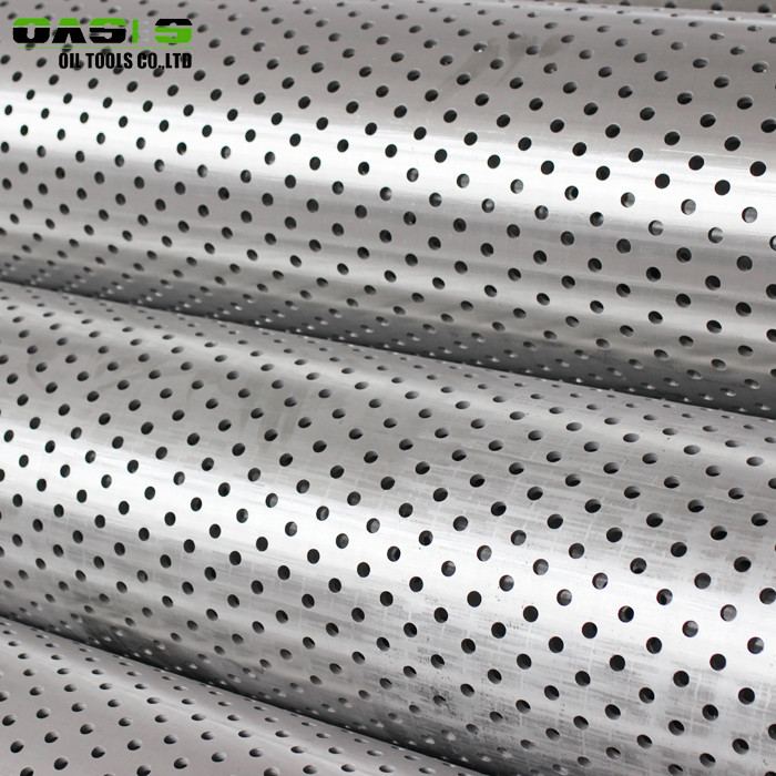 High Overall Strength Perforated Stainless Steel Pipe For Water Well Drilling
